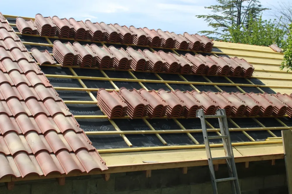 Traitement des tuiles à Nîmes
