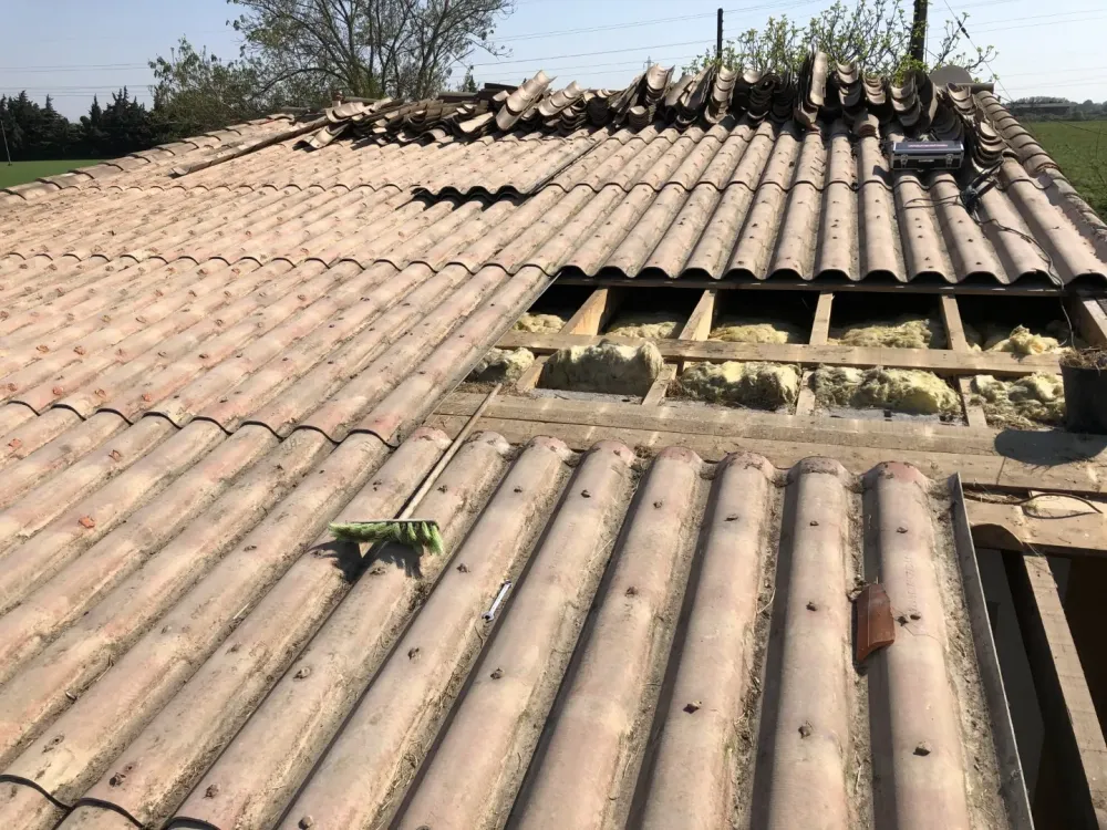 Renovation toit interieur